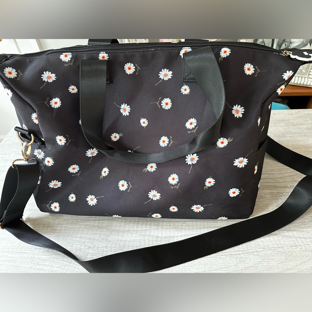 Alice and Olivia Daisy Duffel bag